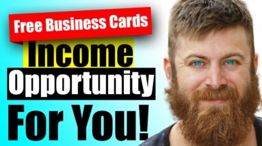 free business cards and income opportunity EnKujG47Rhs