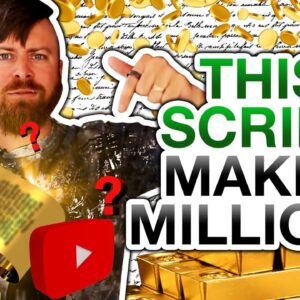 how to script youtube videos to make more money million dollar script C 7AtNkZeLg