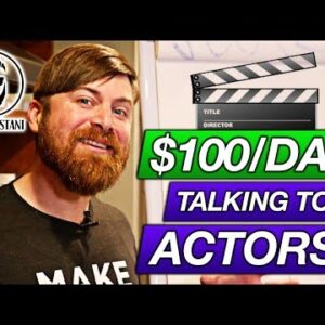 make 100 a day talking to actors 400000 potential customers u44YNNorpskhqdefault