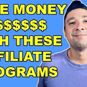 Best affiliate marketing programs for youtubers earn money