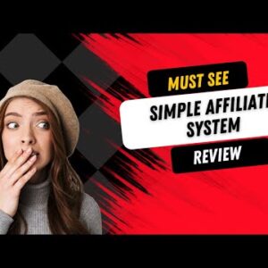 Simple Affiliate System Review, FAKE OR REAL SEE The Review Of Simple Affiliate System