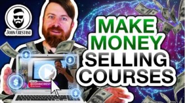 How To Make Money Selling Courses (John Crestani Has Made MILLIONS With This)
