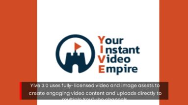Yive 3.0 Automated Website To YouTube Multi-Language Video Creation Suite Updated