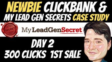 Newbie Affiliate Marketing Strategy | Day 2 | 300+ Clicks & 1st Sale | Affiliate Marketing Tips