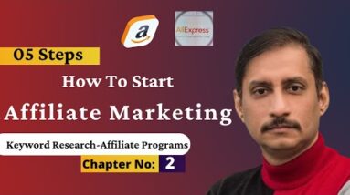 How to Start Affiliate Marketing for Beginners| Keyword Research-Lecture-2
