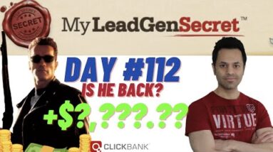 My Lead Gen Secret - Day #112 Using Clickbank | Laziest Way To Make Money Online For Beginners
