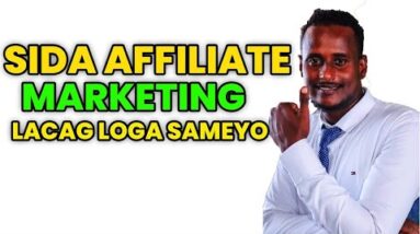 How to make money from affiliate marketing