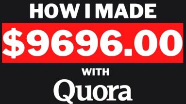 Quora Affiliate Marketing - I Made $9000+ With This Method (Make Money Online)