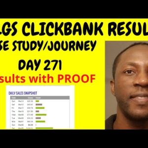 Clickbank Saless Proof - My Lead Gen Secret Clickbank Case Study [DAY 271]