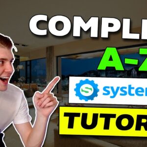 Systeme.io Tutorial - FREE Complete Tutorial (Sales Funnels, Landing Pages, Email Marketing)