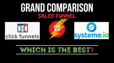 Clickfunnels Vs Systeme.io 2022 | FREE Clickfunnels Alternatives | Best Funnel Builder FREE