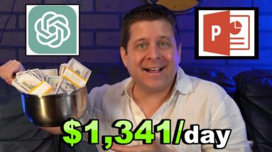 Easy New AI Side Hustle Thats Making $1,341+ Daily!