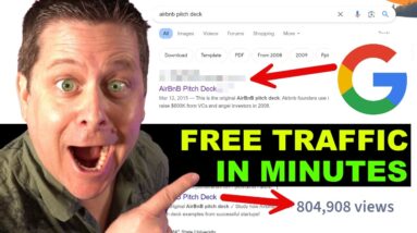 I Got Ranked #1 on Google in 3 Minutes - Secret Traffic Hack!