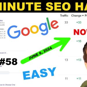 My $100 A Day Blog Post - One Small Tweak = Free Traffic Overnight!