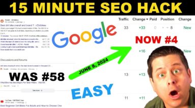 My $100 A Day Blog Post - One Small Tweak = Free Traffic Overnight!