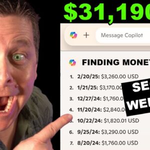 I Asked Copilot Ai To Find Me Money - Insane FAST Results $1,341 Today!
