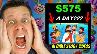 $575 A Day With Ai Bible Videos - Learn The Truth + Real Method!