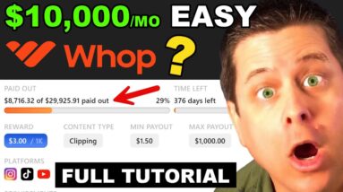 Make $100,000 Per Month? - Whop Clipping Method - Learn The Truth!