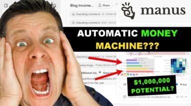 Manus Ai - $1,000,000 Automatic Business Builder? FULL Walkthru And Tutorial!