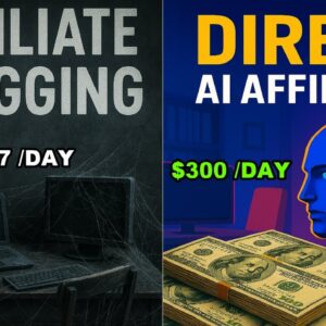 How to Start Affiliate Marketing in 2025 - $300 A Day Direct Ai Method For Beginners!