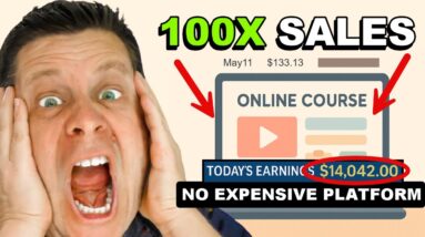 $14K In 3 Hours - I Used Google Gemini To 100X My Online Course Sales!