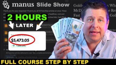I Used Ai To Copy My $1.2M Business - It Worked - Secret Manus Feature!