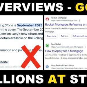 Google Ai Overview Lawsuit = Huge Free Traffic Opportunity?