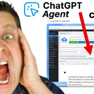 ChatGpt Agent Builder And Agents - This Is HUGE For Making Money Online!