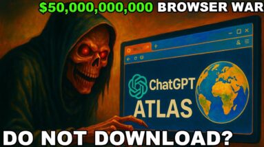 Chatgpt Atlas Ai Browser - Money Maker OR Privacy Nightmare?