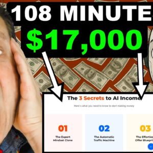 Ai Did the Prep Work… I Showed Up And Made The Money - Ai Webinars!