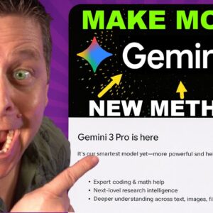 NEW: Gemini 3 Just Changed The Game - Make Money With Goolge Ai Tools!