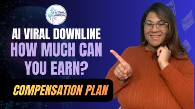 AI Viral Downline Compensation Plan Explained In 3 Min