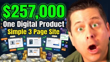 How To Make A Sales Page To Sell Digital Products - $5M AI Strategies - Full Tutorial!