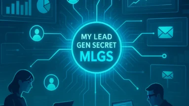 How does My Lead Gen Secret (MLGS) work to generate leads for online marketers?